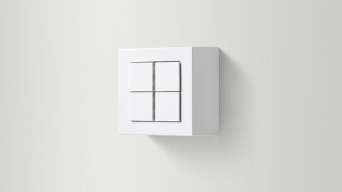 A CUBE von JUNG – Markantes Aufputz-Programm